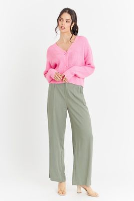 Imagen 2 del producto Cárdigan Básico Rosado Nicopoly