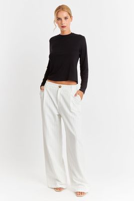 Imagen 2 del producto Polera Cuello Redondo Negro Nicopoly