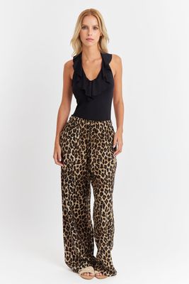 Imagen 2 del producto Pantalón Leopardo Café Nicopoly