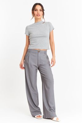 Imagen 2 del producto Polera Manga Corta Básica Gris Nicopoly