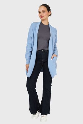 Imagen 2 del producto Tapado Básico Bolsillos Celeste Nicopoly