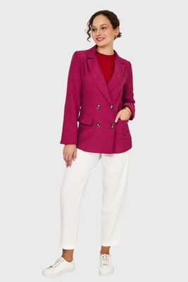 Imagen 2 del producto Blazer Cotelé Burdeo Nicopoly