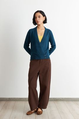 Imagen 2 del producto Sweater Cruzado con Botones Azul Nicopoly
