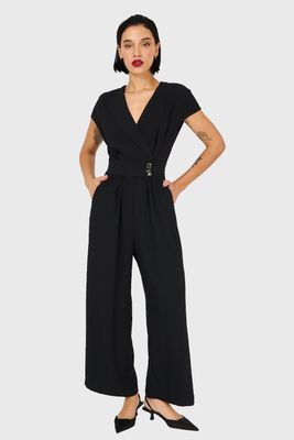 Enterito Cruzado 2 Botones Negro Nicopoly