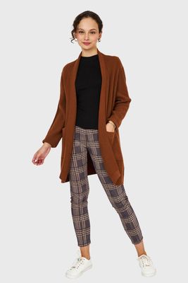 Imagen 2 del producto Tapado Básico Bolsillos Café Nicopoly