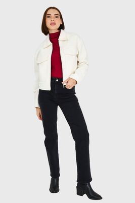 Imagen 2 del producto Chaqueta Bouclé Blanco Invierno Invierno Nicopoly