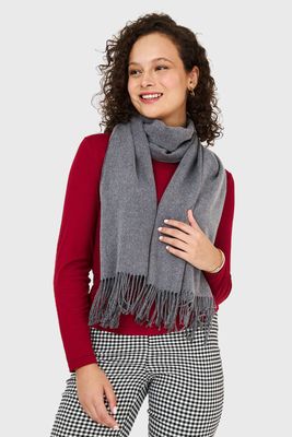 Imagen 1 del producto Bufanda Suave Grafito Nicopoly