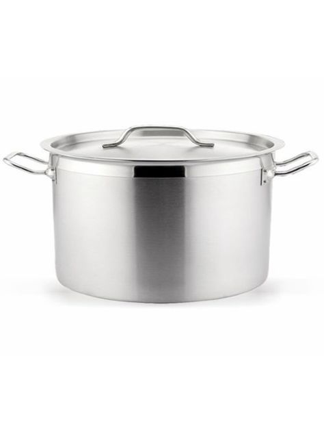 CACEROLA  ALTA ACERO INOXIDABLE 28 CM-1