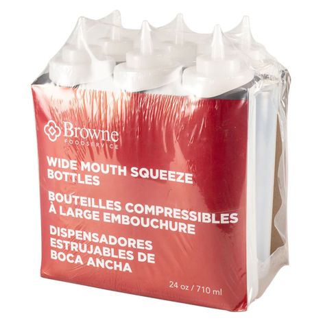 Botella salsas 710ml Set 6 piezas-1