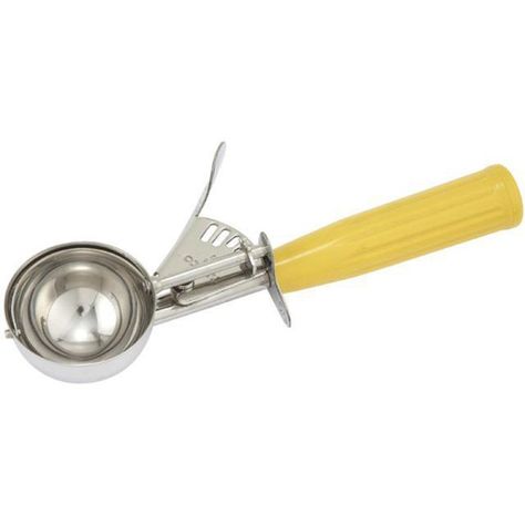 Cuchara Helado Amarillo 20#               -0