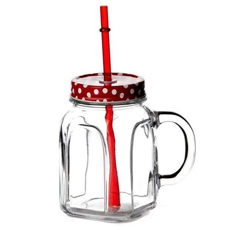 Jarro Mug Homemade 450ml con tapa Set 6 piezas-0