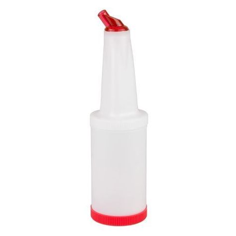 BOTELLA JUICE POURER 1LT ROJO-0