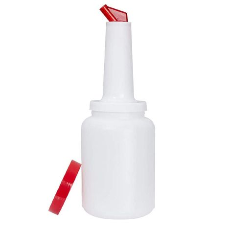 BOTELLA JUICE POURER 1LT ROJO-1