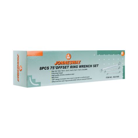 Juego de Llaves Acodadas Jonnesway en mm - 8 piezas-4