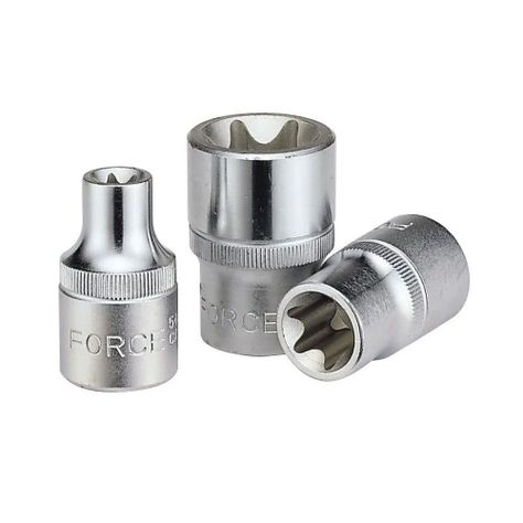 Juego Dados Torx Hembra Force 1/2 - E10 a E24 - 7 Piezas-2