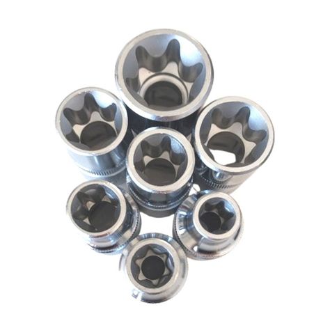 Juego Dados Torx Hembra Force 1/2 - E10 a E24 - 7 Piezas-3