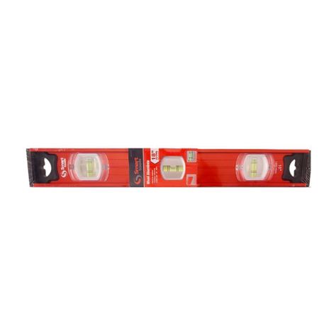 Nivel de Aluminio 18” Smart Tools - 3 Aguas Heavy Duty-1