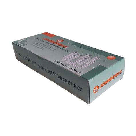 Juego de Dados Largos Jonnesway 1/2 - 10 a 24mm - 10 Piezas-3