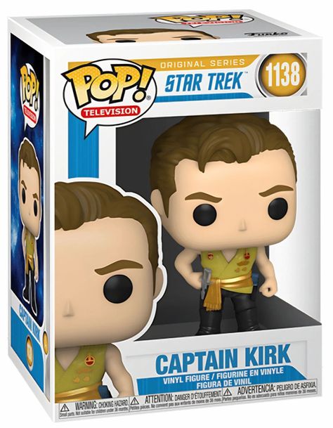 Funko Pop Star Trek Capitan Kirk #1138-0