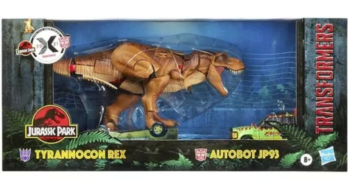 TRANSFORMERS JURASSIC PARK - Tyrannocon Rex & Autobot JP93-0