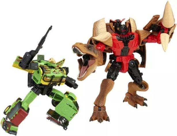 TRANSFORMERS JURASSIC PARK - Tyrannocon Rex & Autobot JP93-2