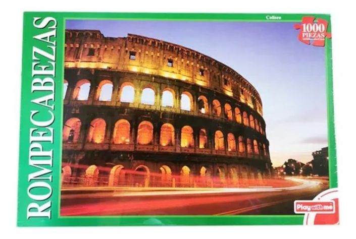 Puzzle Rompecabezas Coliseo Roma 1000 Piezas 66x48cms-0