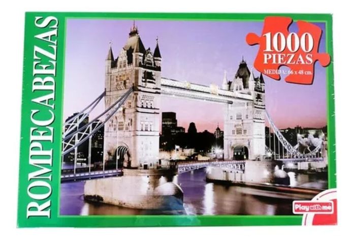 Puzzle Rompecabezas Puente De Londres 1000 Piezas 66x48cms-0