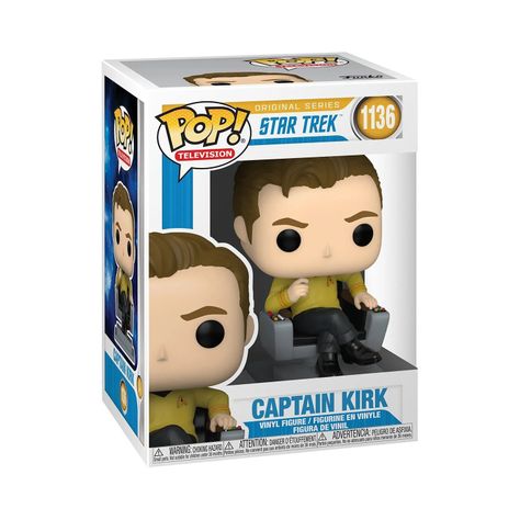 Funko Pop Star Trek Capitan Kirk-0