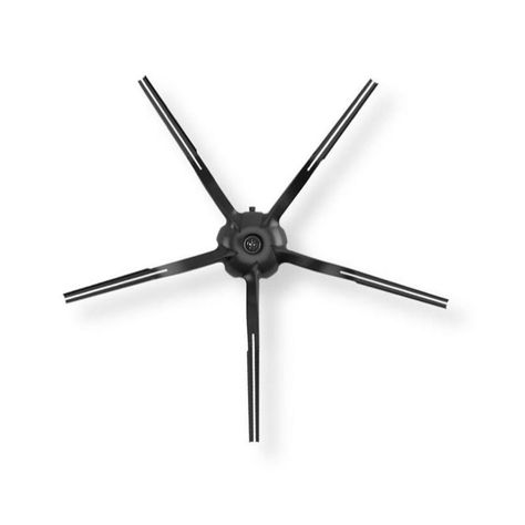 Cepillo lateral para Roborock Robot Aspiradora S7/S7+ Negro/Blanco-0