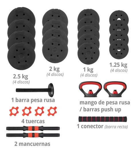 Mancuernas Ajustables Yep's Ma30kg 30 Kg-1