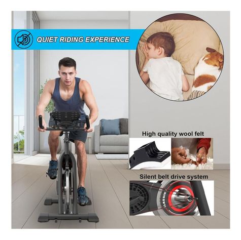 Bicicleta De Spinning Deluxe Extra Confort-4