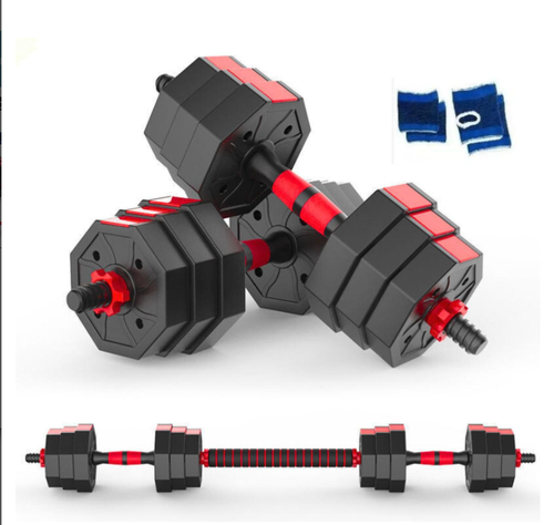 Set Mancuernas Barra Ajustables 20 Kg-0