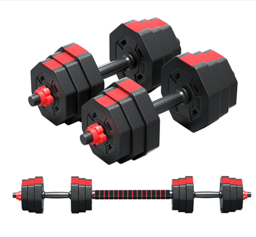 Set Mancuernas Barra Ajustables 20 Kg-3