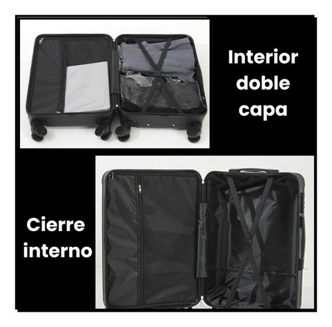 Maleta Cabina Medida Oficial Universal Con Clave Yep Home-3