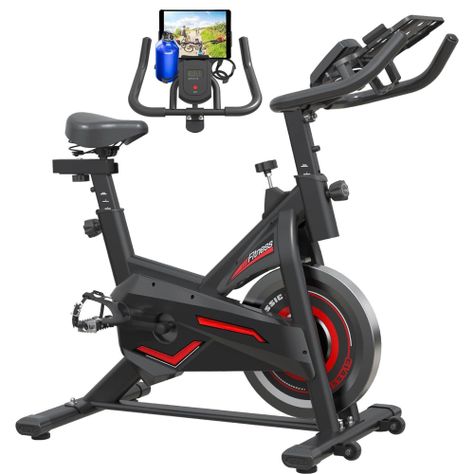 Bicicleta Spinning Estática Pro Con Monitor Yepsport-0