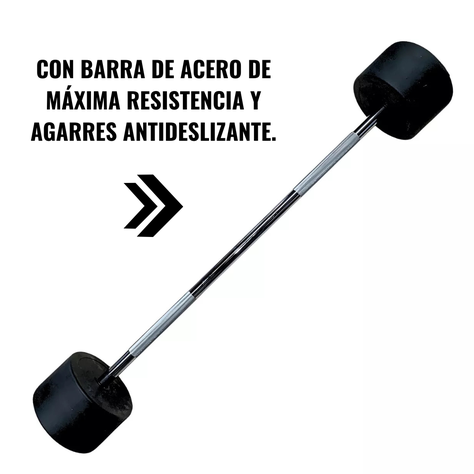 Barra Amplia Con Peso En Los Extremos 10 Kg-2