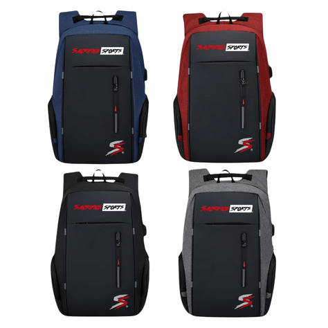Mochila USB para Viajes y Notebooks-4
