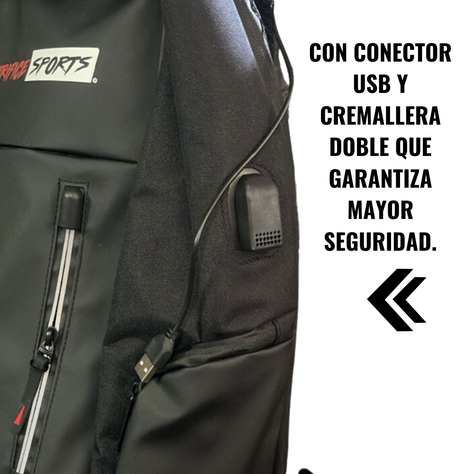 Mochila USB para Viajes y Notebooks-5
