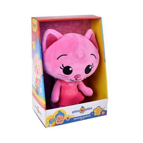 PELUCHE CON SONIDO 30 CM MEI-LI - ORIGINAL MUSICAL PLIM PLIM-0