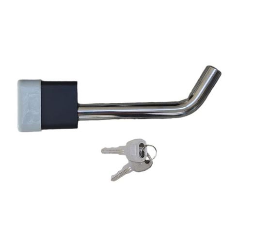 Pasador - Candado 5/8" P/Remolque C/Llave Cerradura con Tapa-0