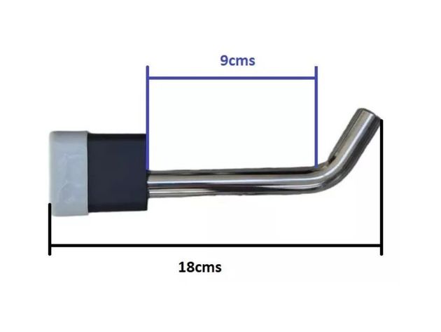 Pasador - Candado 5/8" P/Remolque C/Llave Cerradura con Tapa-3