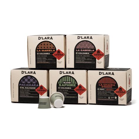 Pack D'Lara 60 Cápsulas Compostables - Degustación-0