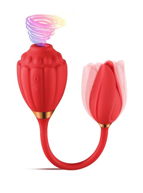 Vibrador Flor con Lengua Plus-0