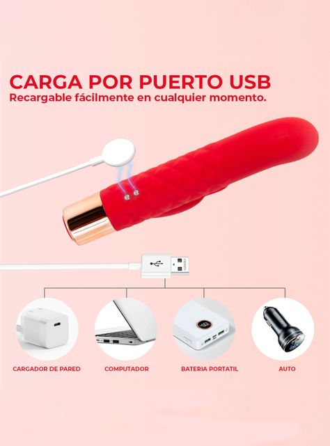 Vibrador Doble Estimulación Punto G y Clítoris-2