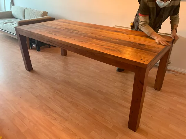Mesa Comedor Roble 160x90 cms-2