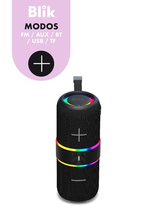 Parlante Bluetooth Portátil Blik Hype360-7