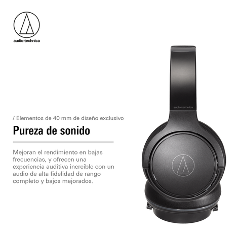 Audífonos Bluetooth Audio-Technica ATH-S220BT Negro-4