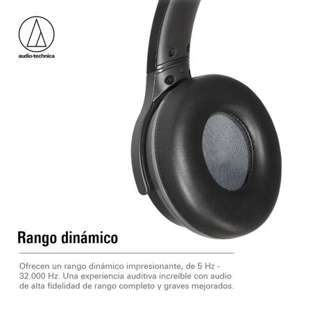 Audífonos Bluetooth Audio-Technica ATH-S220BT Negro-1