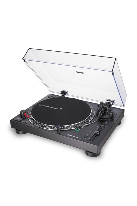Tornamesa Audio-Technica con USB LP120XUSB Black-1