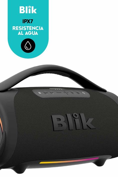 Parlante Bluetooth Portátil Blik Bass400 160W IPX7-4